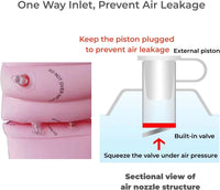 2-4 Pack Arm Floaties for Kids and Adults - Pink 2pcs - image 2