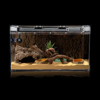 Reptile Hide Bearded Dragon Cave Hideouts Habitat Décor for Snake – Essentials for Reptiles And Amphibians - Large - image 4