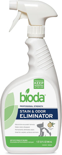Bioda Commercial Strength Enzymatic Stain & Odor Eliminator for Pets - 32 oz