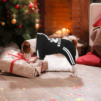 Dog Hoodie Security Clothes 4 Legs Jumpsuit Sweatshirt Hoodies Soft - Black / Medium - image 3