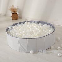 TRENDPLAY beige foldable ball pit play tent for kids, dogs and cats - view 14