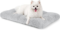 JOEJOY Large Dog Bed Crate Pad - 23.0"L x 18.0"W x 3.0"Th / Light Grey