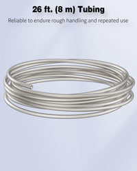 Pawfly Aquarium Airline Tubing 6.5 Feet Standard 3/16" Aquarium - Grey / 26 Feet - image 3