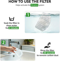 ORSDA Cat Water Fountain Filters - D36/D66-8+4 Filters - image 4