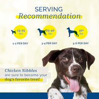 Chicken Nibbles Dog Treats,2 1/4lbs 36 oz