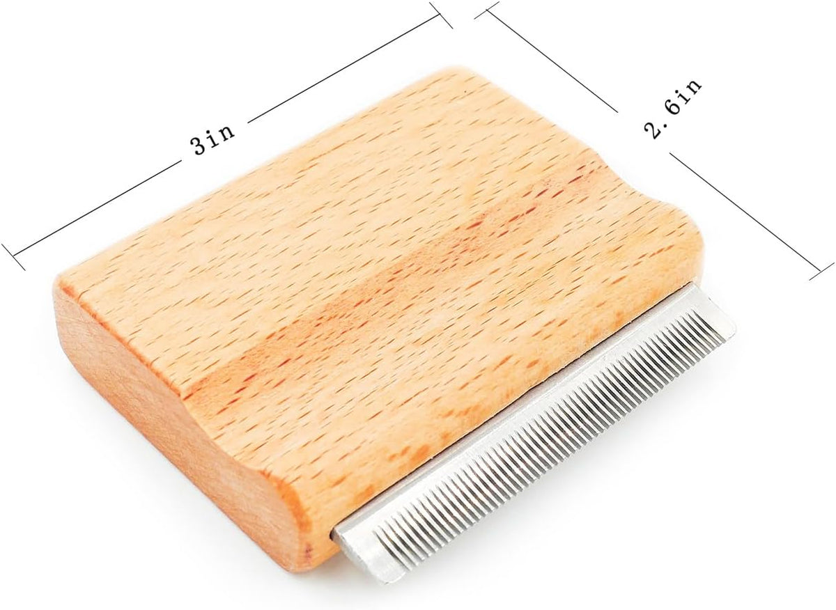 Deshedding Brush for Cat & Small Pets – Essentials for Cats - yellow / Small for cat - image 2