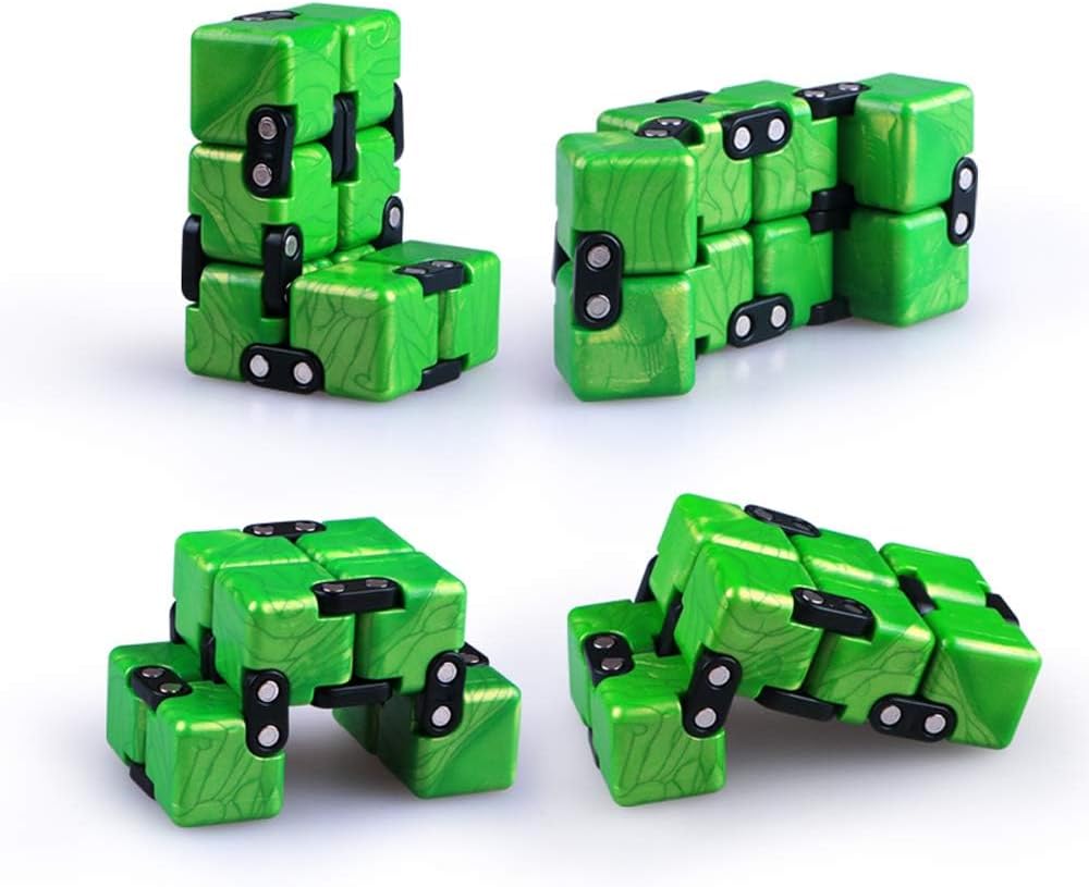 QIYI Little Golden Elephant Upgraded Infinity Cube Fidget Toy - image 4