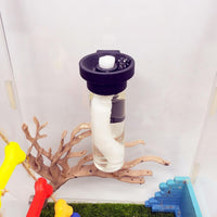 Jumping Spider Water Dispenser, Magnetic Hanging Feeder - Black / 15ML