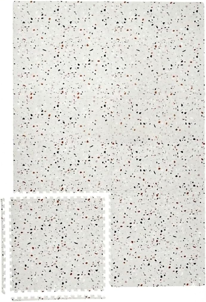 Yay Mats Stylish Extra Large Puzzle Play Mat, Thick, Soft, Non - Henri Terrazzo