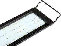 WATER REBIRTH LED Aquarium Light, Full Spectrum Fish Tank Led Light with Aluminum Alloy Shell Extendable Brackets (12-18 in)