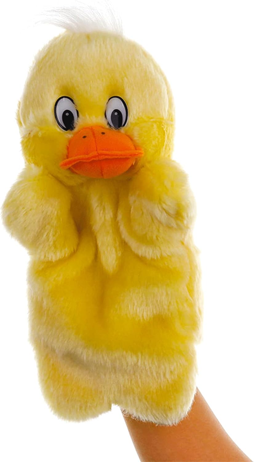 RIY plush rabbit farm animal hand puppet for storytelling and pretend play - view 7