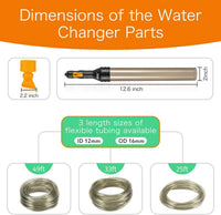 hygger Upgrade Aquarium Water Changer Kit - 49FT - image 3