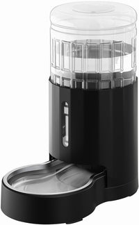CZPET 5L Gravity Water Bowl Dispenser for Cats and Dogs – Essentials for Dogs - Black / 5L