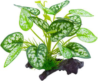 Reptile Artificial Plants, Terrarium Decorations Supplies – Essentials for Fish - D - image 2