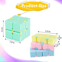 4 Packs Infinity Cube Toy Game for Kids and Adults - 4 Pack - image 2