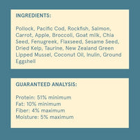 Steve's Real Food Freeze-Dried Raw Nuggets - White Fish Recipe - Raw Pet Food for Dogs and Cats - 20 oz