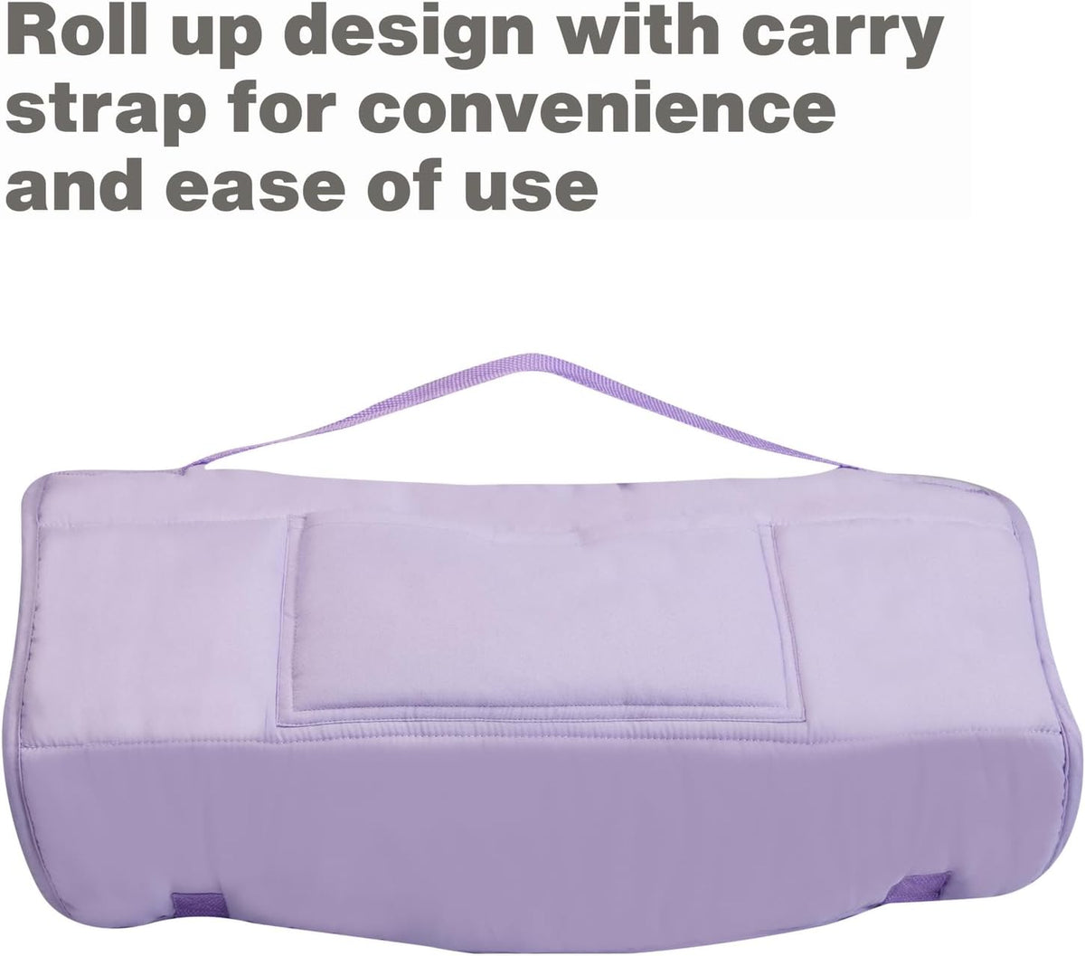 EVERYDAY KIDS Born to Dance Ballerina toddler nap mat with removable pillow and attached blanket - view 13