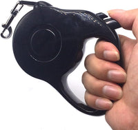 Retractable Dog Leash – Essentials for Dogs - Black / Small