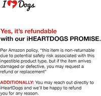 iHeartDogs 24-in-1 Adult Dog Multivitamin Daily+ Total Health Support Powder with Probiotics, Omega-3, Glucosamine, Mushrooms & Bone Broth - 60 Servings