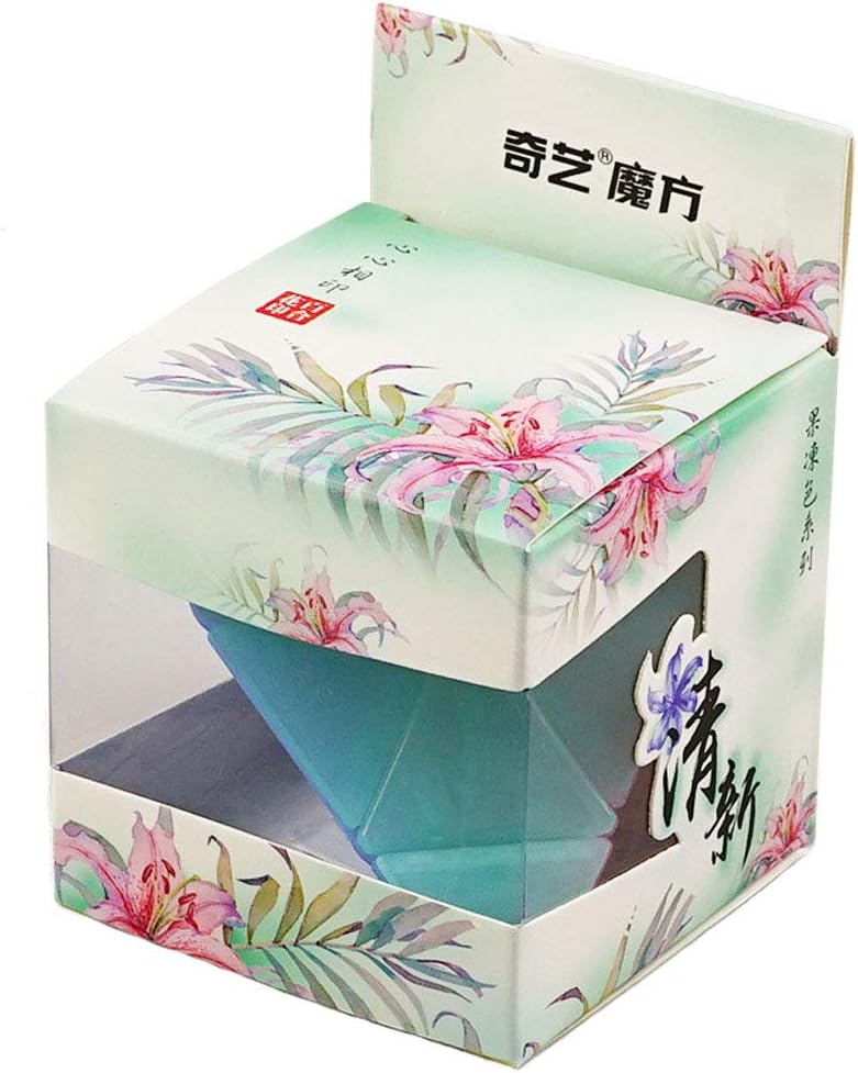 QiYi Warrior W 3x3 stickerless jelly speed cube with frosted transparent colors - view 12