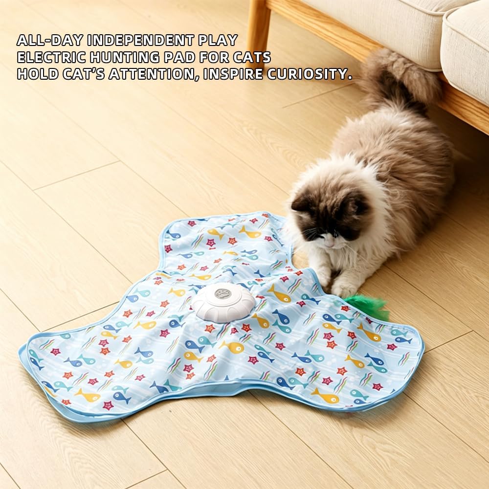 Rechargeable Automatic Cat Toy - Triangle - image 3