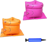 Ztikug inflatable arm floaties, 2 pack of PVC swim arm bands with inflater - view 25
