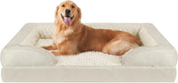 Orthopedic Dog Beds Large Sized - Beige / XL (42"x 32"x 7")