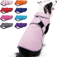 MIGOHI Warm Dog Coat Waterproof Winter Dog Jacket, M - Pink / X-Large
