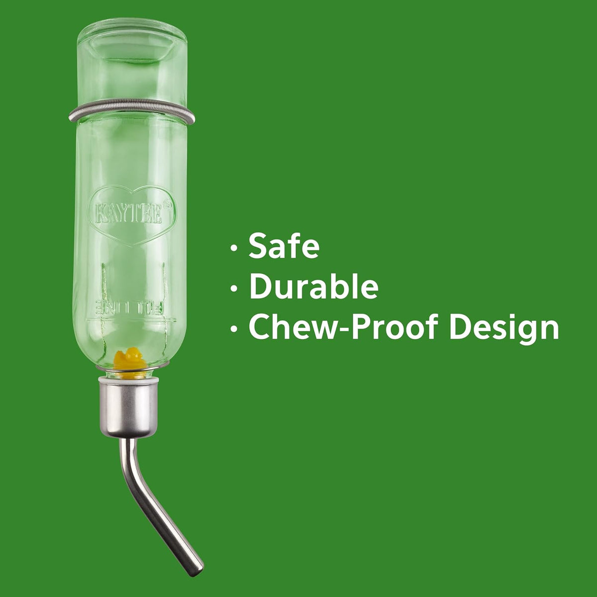 Kaytee Chew-Proof Water Bottle for Pet Rabbits, Ferrets - 12-Ounce / Clear - image 4