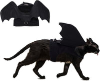 Dog Halloween Costume, Halloween Bat Wings for Dogs Cats - Small
