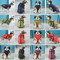 Gyuzh Dog Coat with Harness Puppy Coats Small Dog Harness Jacket - XX-Large / purple - image 4