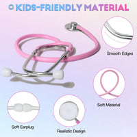 Phobby Kids Stethoscope Toy for 3 4 5 Years Old - 10 Pack - image 2