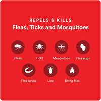 Ultra Flea and Tick Prevention for Dogs - Dog and Puppy Treatment and Control - Mosquito Repellent - Large, Fast Acting Waterproof Topical Drops, 6 Month Supply