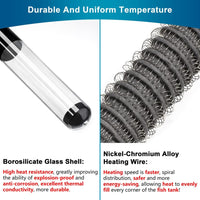 DaToo Aquarium Heater Adjustable 50W Submersible Fish Tank Heater - 300Watt - image 2