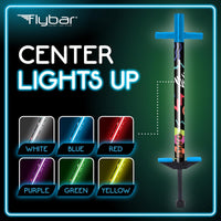 Flybar Jolt Pogo Stick for Kids - Retro Rocket Led - image 4