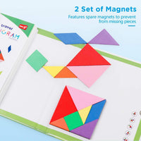 Vanmor Magnetic Tangram Puzzle for Kids - 368 Solution - image 4