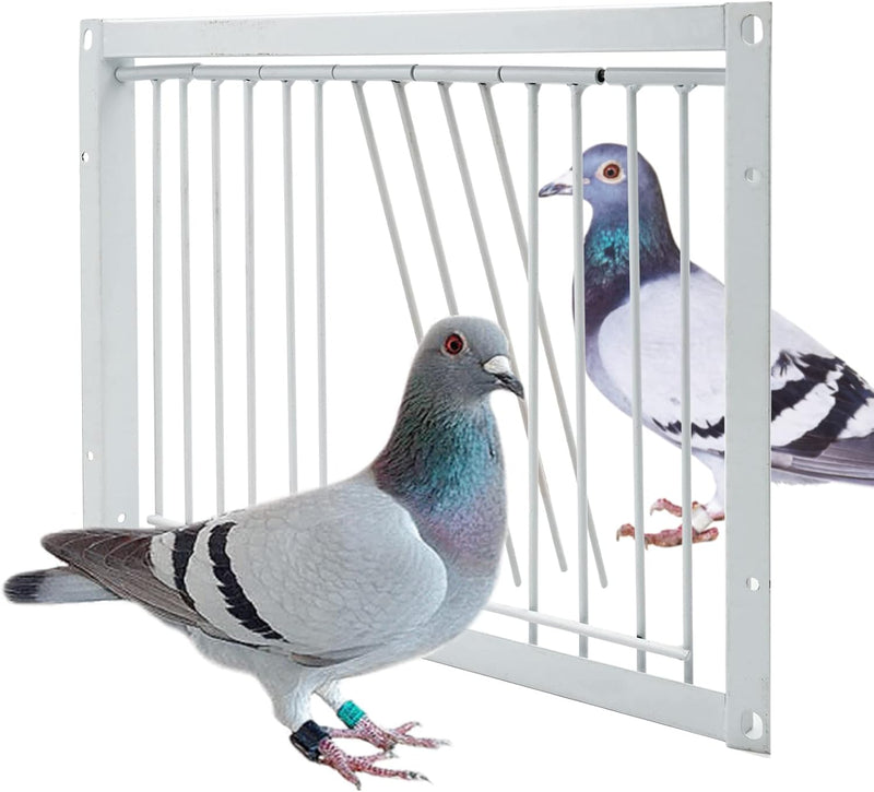 11.8in/30cm Pigeon Door Entrance Racing Pigeon Cage T Bars Birdcage