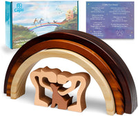 Rainbow Bridge Cat Memorial Gifts - Dog and Family