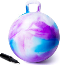 ZOOJOY Hopper Ball, Hopping Toys for Kids - Age:3-8(18''/45cm) / Purple Clouds