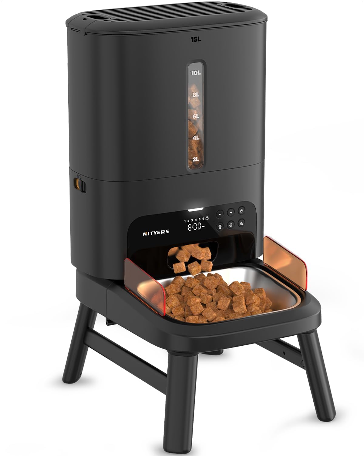 Automatic Dog Feeder for Large Breed, Elevated Stand - Standard