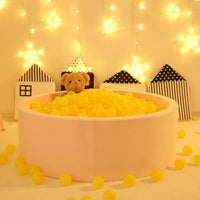 Ball Pit Balls for Kids, Plastic Refill 2.2 Inch Balls - Yellow - image 3