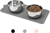Pet Placemat for Dog and Cat - Grey