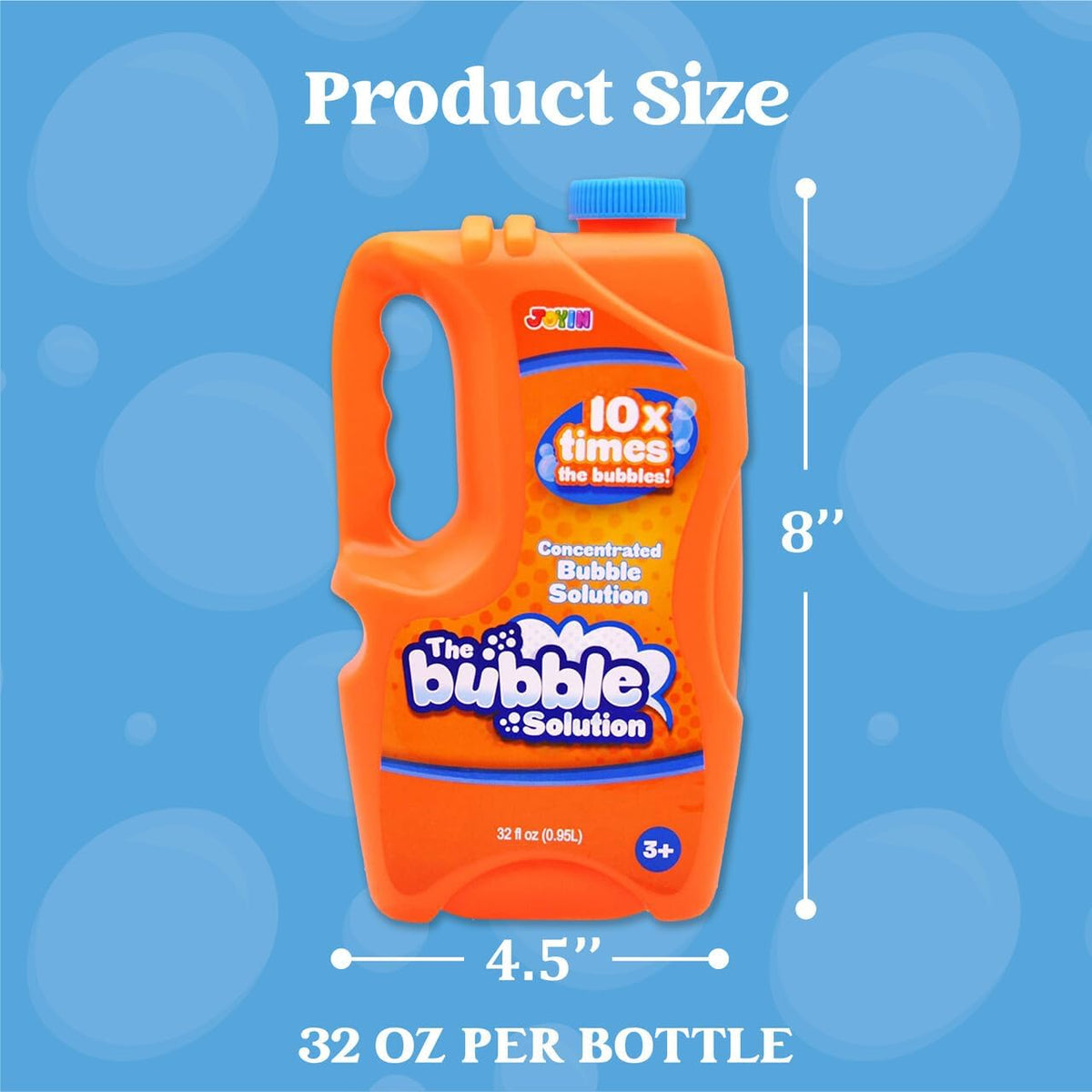 JOYIN 32 OZ Concentrated Bubble Solution for Bubble Machines - Orange - image 3