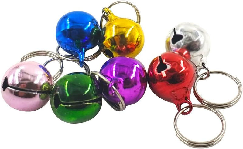 DEVILMAYCARE Pack of 7 Metal Jingle Bells Loose Beads Festival Party