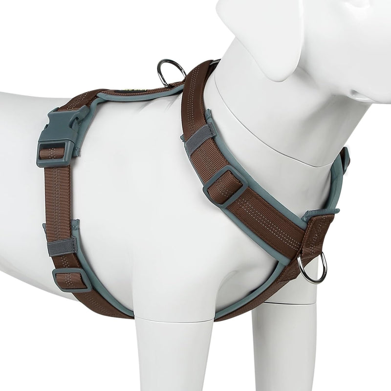 Plutus Pet No Pull Dog Harness - S / Chocolate