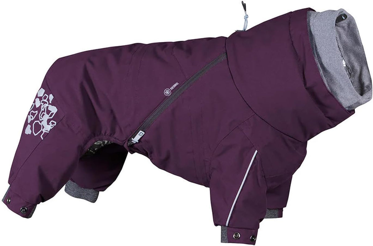 Hurtta Extreme Overall, Dog Snowsuit - 1 / Eggplant / 22M
