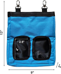 RIOUSSI Guinea Pig Hay Feeder - Blue / M - 13"x9"x2" - image 3