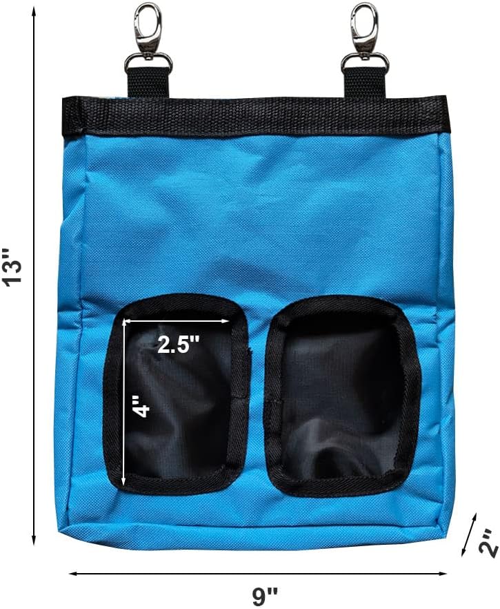 RIOUSSI Guinea Pig Hay Feeder - Blue / M - 13"x9"x2" - image 3