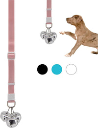 SVD.PET Puppy Bell Doorbell, Dog Bell for Potty Training - 1-PACK / Pink