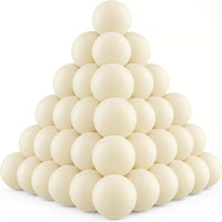 Clear Ball Pit Balls - Crush Proof Plastic Toy Balls for Boys and Girls – Fun for Kids & Family - 170 PACK / Milky White